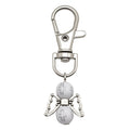 Beaded Guardian Angel Keychain Silver Clasp Nine Styles view 8