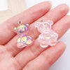 Pink Iridescent Bear