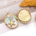 Gold-Tone Crab and Starfish Metal Charms with 20 Listed Options view 7