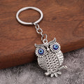Evil Eye Metal Keychains: Owl, Hamsa Hand, Elephant and Round Styles view 6