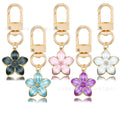 Blossom and Flower Charm Keychains in 17 Pictured Variations for Bags and Keys view 5