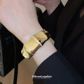 Seventeen Mixed Gold Or Silver Wave Openwork And Wide Cuff Bracelets view 3