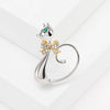 Silver Gold Bow