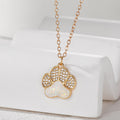 Gold Tone Blue Opal Effect Animal and Butterfly Pendant Necklaces view 7