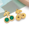 Gold Green Cherry