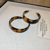 Tortoise Circle Hoops