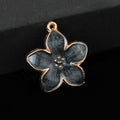 Enamel Cherry Blossom Sakura Flower Charm Pendants Two Sizes view 10