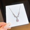 Pink Teardrop
