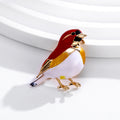 White Bird Enamel Metal Brooch Pin for Jackets and Lapels view 5