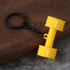 Yellow Dumbbell