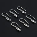 Curved Rhinestone Earring Hook Findings in Six Finishes view 11