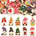 Enamel-Look Gnome Alloy Charms in 10 Styles for Jewelry Crafts view 5