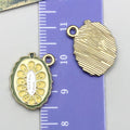 Enamel Zinc Alloy Strawberry Cherry Fruit Charm Pendant for DIY Bracelet Necklace