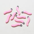 Stainless Steel Enamel Chili Pepper Charms in Two Sizes view 7