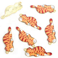 Sleeping Cat Enamel Charms in Ten Coat Patterns and Two Tones view 10