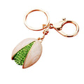 Jeweled Pistachio Keychains in Single Double and Random Style Options view 5