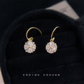 Assorted Gold Tone Crystal Mini Stud Earrings 10 Styles view 9