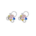 Lace Pearl Strawberry Choker And Flower Bead Stud Earrings view 5
