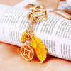 Leaf-Coin Charm