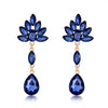 Blue Flower Teardrop