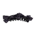 Polka Dot Bow Black Claw Hair Clips Three Colorways view 5