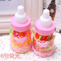 Bottle Packed Mini Hair Elastic Bands in Four Assortments view 3
