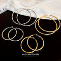 Multi Hoop and Twisted Hoop Earrings in Eight Metallic Styles view 1