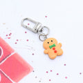 Resin Christmas Charm Keychains Lobster Clasp 10 Styles view 4