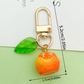 Citrus Fruit Charm Keychains Featuring Citrus Fruit Across 8 Pictured Variations view 4