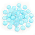Glossy 12mm Round Cat Eye Resin Cabochons in Nine Colors view 8