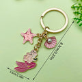 Starfish, Conch and Shell Charm Keychains Featuring Ocean Across 59 Pictured Variations view 10