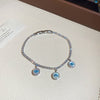 Silver Blue Disc