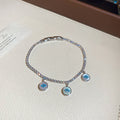 Evil Eye Crystal Tennis Bracelets Seven Color Styles view 10