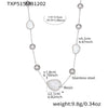 Steel White Nck
