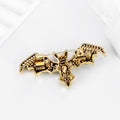 Bat Crystal Two Designs Metal Brooch Pin for Jackets and Lapels view 3