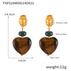 Gold Heart Drops