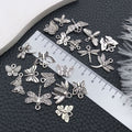 Metallic Butterfly and Bee Metal Charms with 25 Listed Options view 4