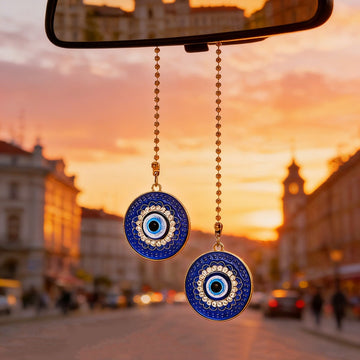 Blue Evil Eye Rearview Mirror Hanging Ornaments in Twelve Designs