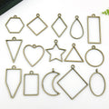 Metallic Star and Heart Metal Charms with 23 Listed Options view 1