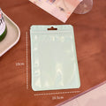 Pastel Resealable Pouches with Clear Front Windows view 10