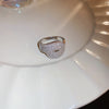 Pave Oval Signet