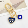 Eyelash Heart Charm