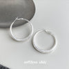 4cm Frosted Hoop