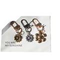 Alloy Sunflower Smiley Flower Lobster Keychains 3 Styles view 5