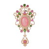 Red Oval Gemstone