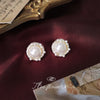 Pearl Halo Stud