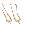 Gold Bow Crystal Slider Bracelet With Star Charm Accent view 5