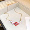 Enamel Flower Trio