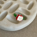 Red Green Enamel Apple Open Rings Cartoon Fruit Finger Rings view 6