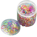 Boxed Mini Hair Elastic Bands in Pearl and Fluorescent Mixes view 5
